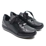 Ara sneaker zwart leder 44587-66